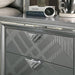 Emmeline 4 & 5 Piece Queen Bedroom Set Gray & White - US Furniture & Mattress (Waterbury,CT)*