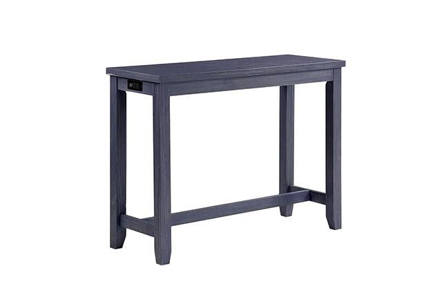 Caerleon 3 & 4 Piece Counter Ht. Set Gray & Blue - US Furniture & Mattress (Waterbury,CT)*