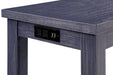 Caerleon 3 & 4 Piece Counter Ht. Set Gray & Blue - US Furniture & Mattress (Waterbury,CT)*
