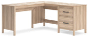 Battelle 60" Home Office Desk with Return - US Furniture & Mattress (Waterbury,CT)*