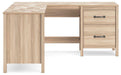 Battelle 60" Home Office Desk with Return - US Furniture & Mattress (Waterbury,CT)*