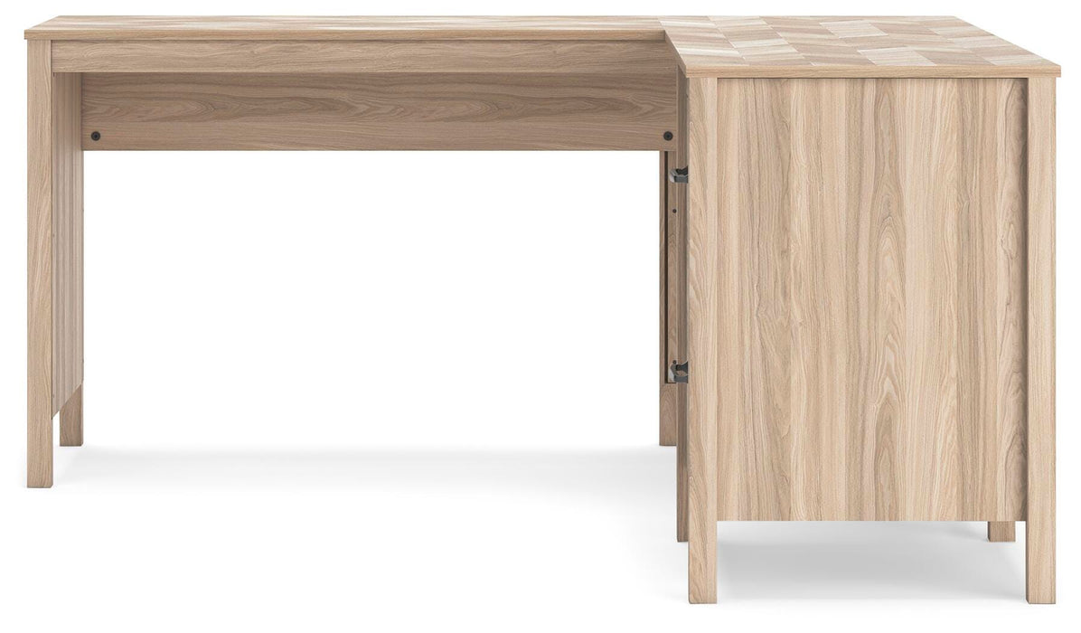 Battelle 60" Home Office Desk with Return - US Furniture & Mattress (Waterbury,CT)*