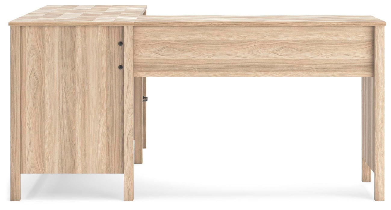 Battelle 60" Home Office Desk with Return - US Furniture & Mattress (Waterbury,CT)*