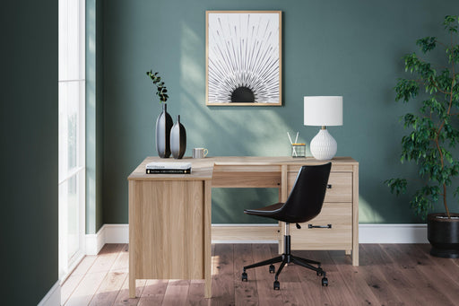 Battelle 60" Home Office Desk with Return - US Furniture & Mattress (Waterbury,CT)*