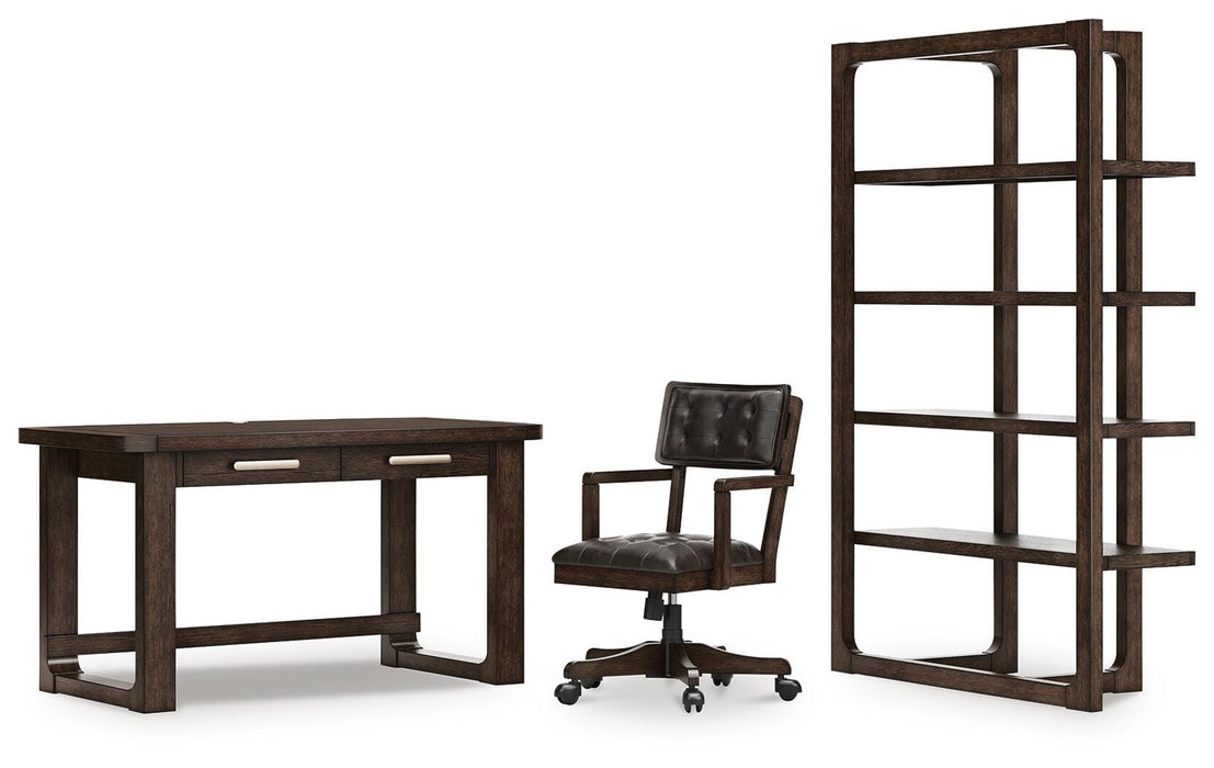 Breckington Home Office Set - US Furniture & Mattress (Waterbury,CT)*