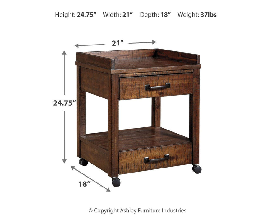Baldridge Printer Stand - US Furniture & Mattress (Waterbury,CT)*