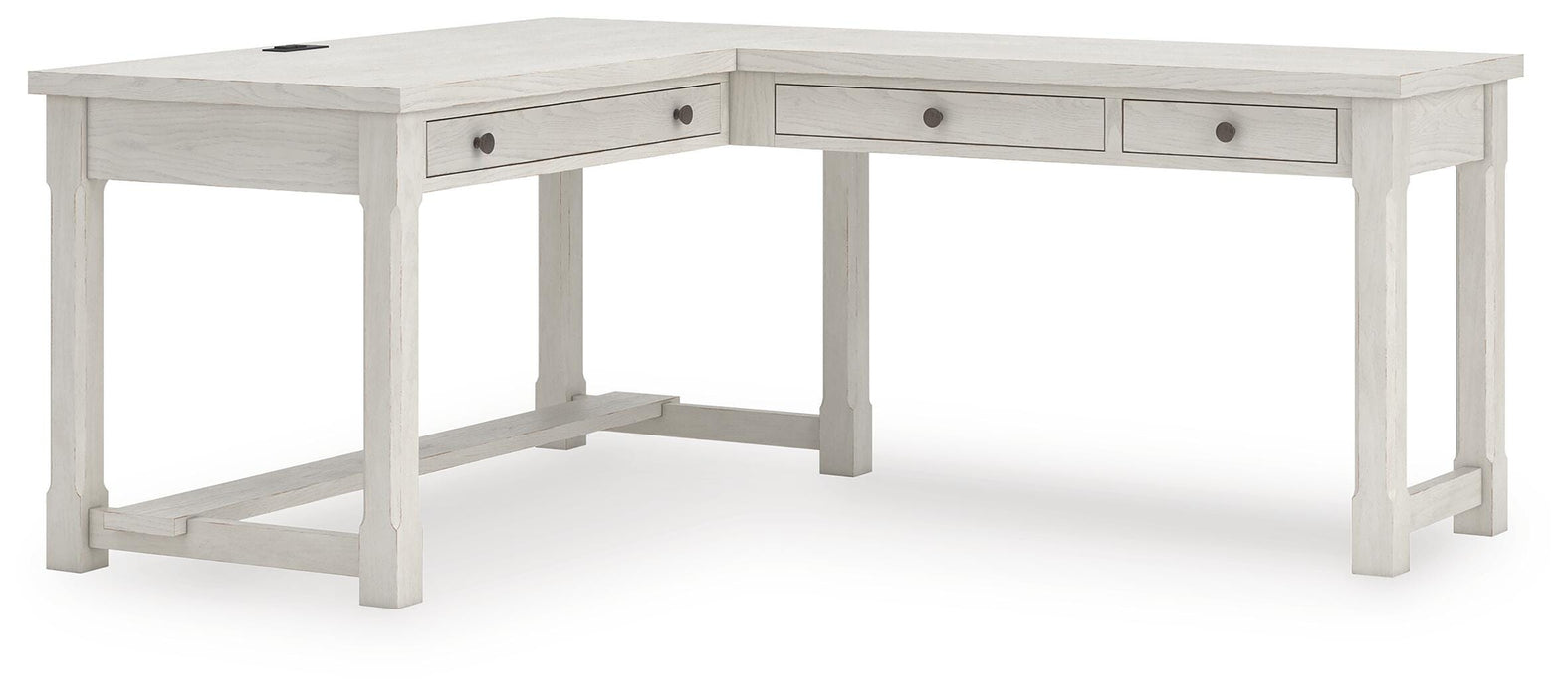 Robbinsdale L-Shaped Home Office Desk - US Furniture & Mattress (Waterbury,CT)*