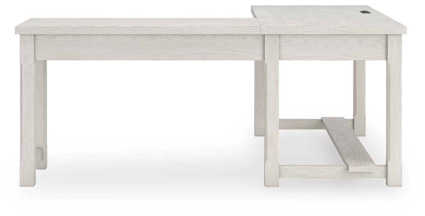 Robbinsdale L-Shaped Home Office Desk - US Furniture & Mattress (Waterbury,CT)*