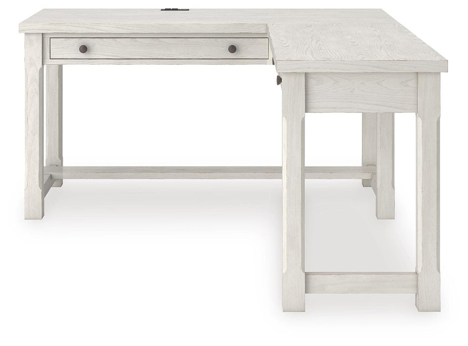 Robbinsdale L-Shaped Home Office Desk - US Furniture & Mattress (Waterbury,CT)*