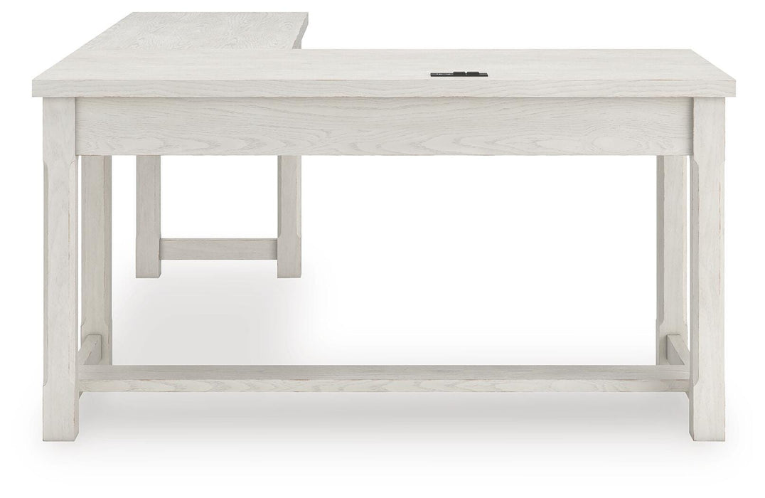 Robbinsdale L-Shaped Home Office Desk - US Furniture & Mattress (Waterbury,CT)*