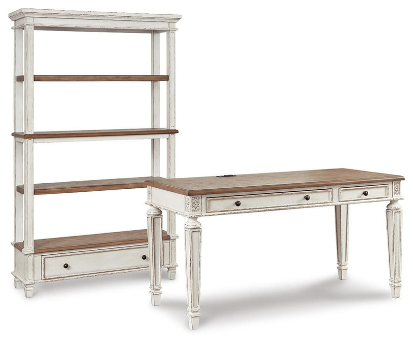 Realyn Home Office Set - US Furniture & Mattress (Waterbury,CT)*