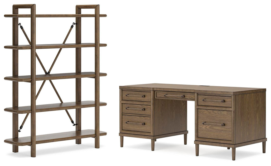 Roanhowe Home Office Set - US Furniture & Mattress (Waterbury,CT)*