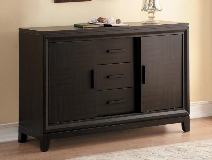 Homelegance Kavanaugh Server in Dark Brown 5409RF-40