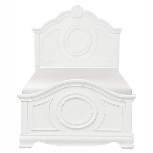 Homelegance Lucida Full Panel Bed in White 2039FW-1* image