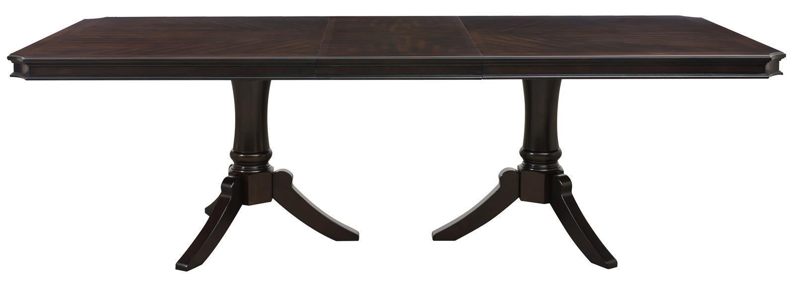 Homelegance Marston Rectangular Dining Table in Dark Cherry 2615DC-96