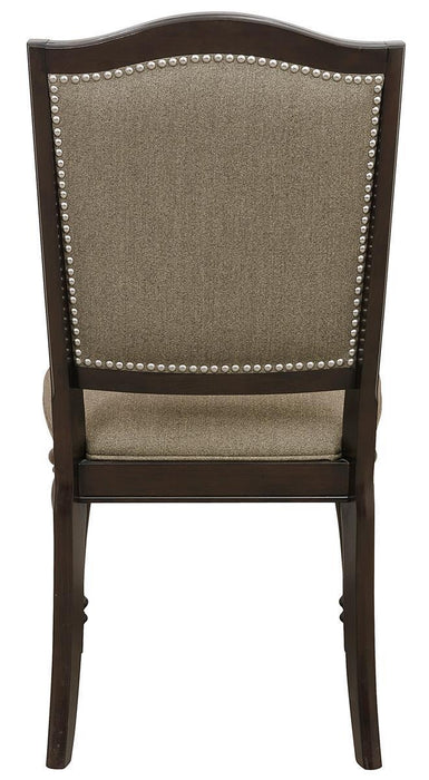 Homelegance Marston Side Chair in Dark Cherry (Set of 2)