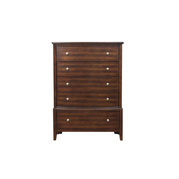 Homelegance Cotterill 5 Drawer Chest in Cherry 1730-9 image