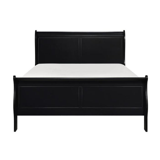 Homelegance Mayville Queen Sleigh Bed in Black image