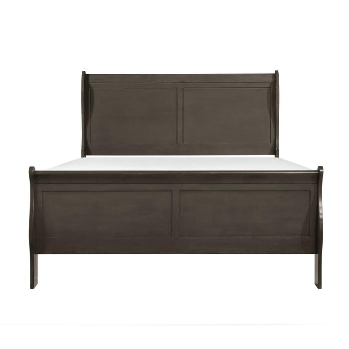 Homelegance Mayville Full Sleigh Bed in Gray image