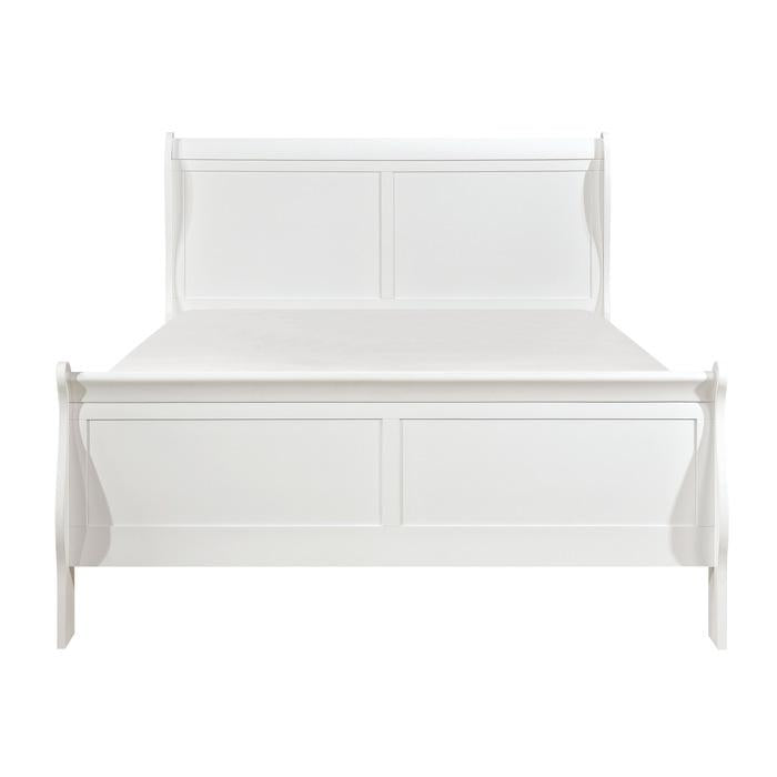 Homelegance Mayville Queen Sleigh Bed in White image