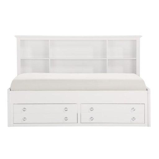 Homelegance Meghan Twin Lounge Storage Bed in White 2058WHPRT-1* image