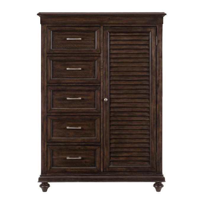 Cardona Wardrobe Chest in Driftwood Charcoal 1689-10 image