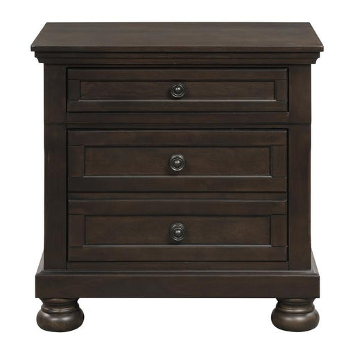 Homelegance Begonia Nightstand in Gray 1718GY-4 image