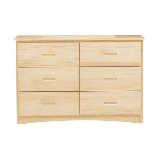 Homelegance Bartly 6 Drawer Dresser in Natural B2043-5 image