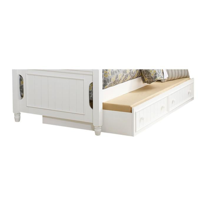 Homelegance Clementine Twin Trundle in White B1799-R image