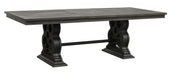 Arasina Dining Table in Dark Pewter 5559N-96* - US Furniture & Mattress (Waterbury,CT)*