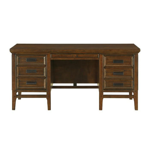 Homelegance Frazier Executive Desk in Brown Cherry 1649-17 image