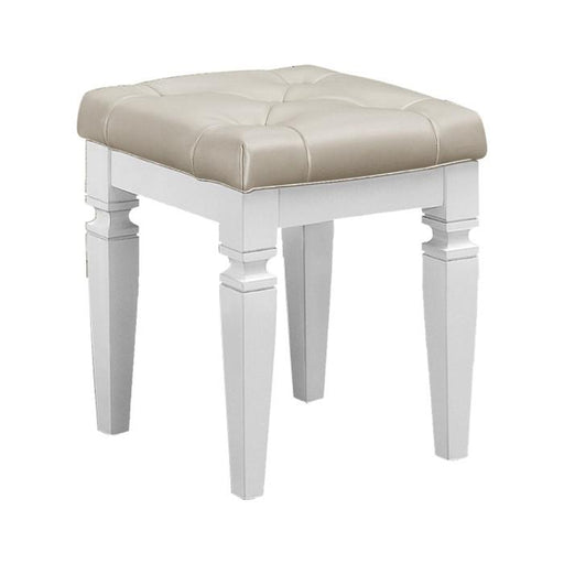 Homelegance Allura Vanity Stool in White 1916W-14 image