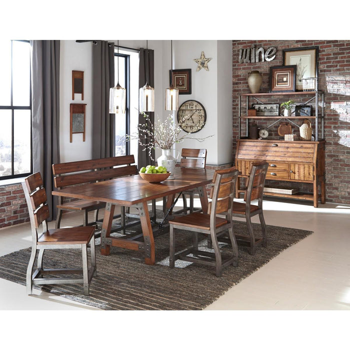 Holverson Dining Table in Rustic Brown 1715-94