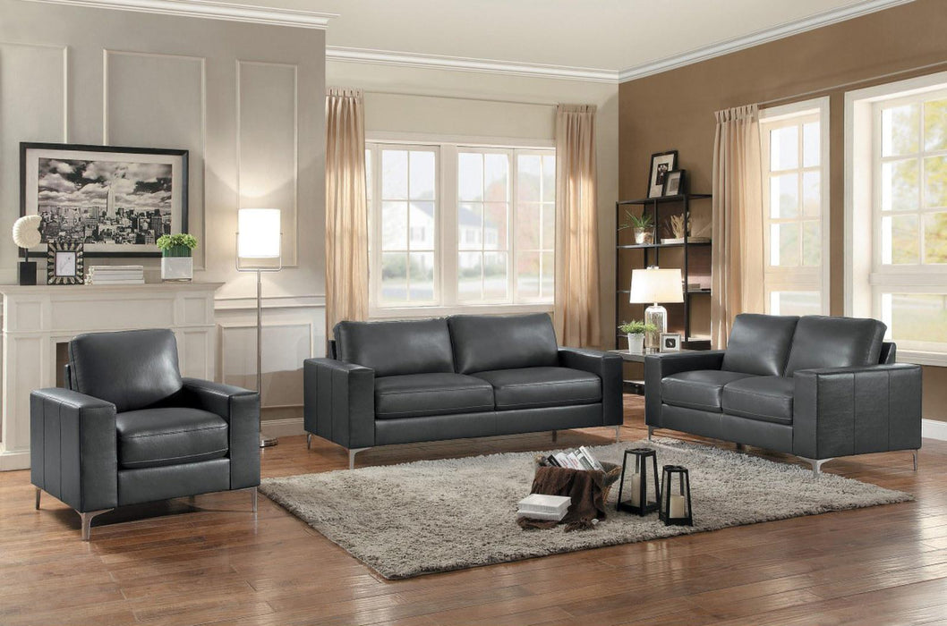 Iniko Loveseat in Gray 8203GY-2