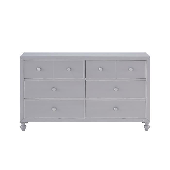 Homelegance Wellsummer 6 Drawer Dresser in Gray 1803GY-5 image