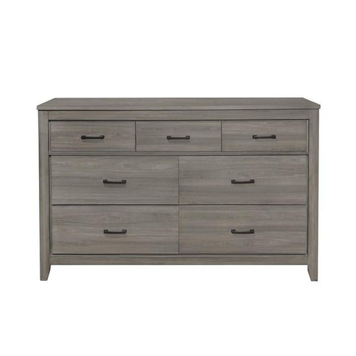 Homelegance Waldorf 7 Drawer Dresser in Dark Gray 1902-5 image