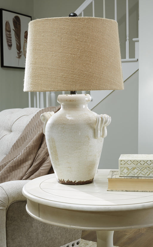 Emelda Table Lamp - US Furniture & Mattress (Waterbury,CT)*