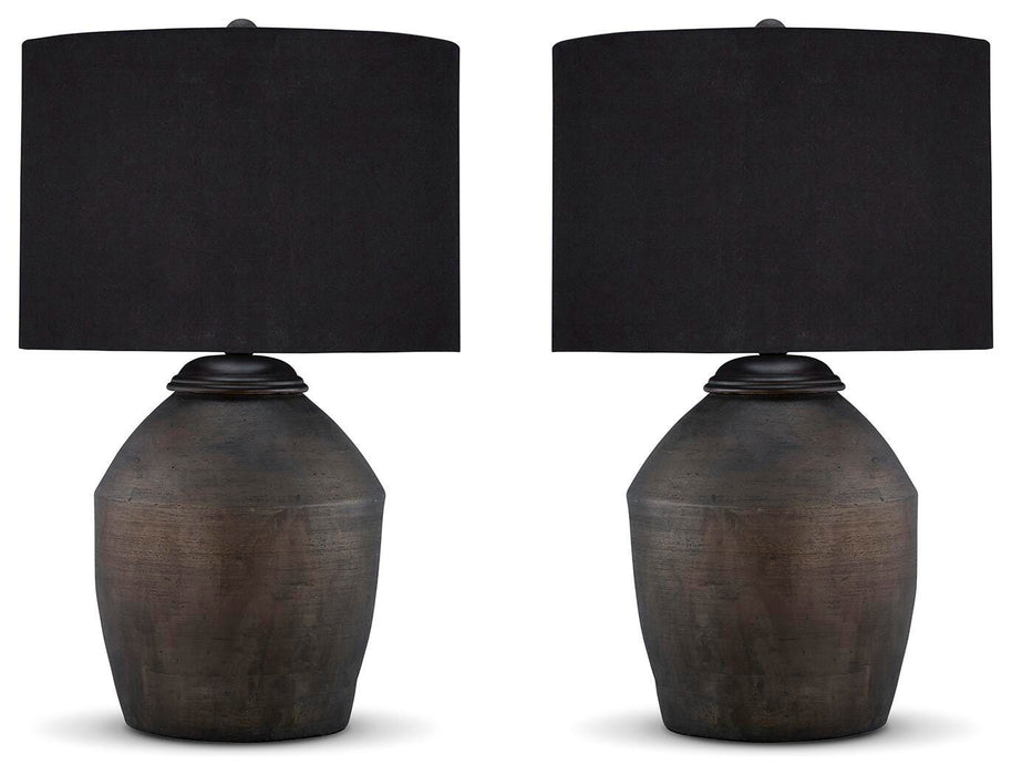 Naareman Lamp Set - US Furniture & Mattress (Waterbury,CT)*