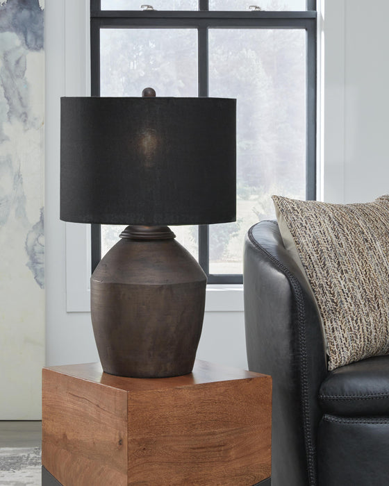Naareman Lamp Set - US Furniture & Mattress (Waterbury,CT)*