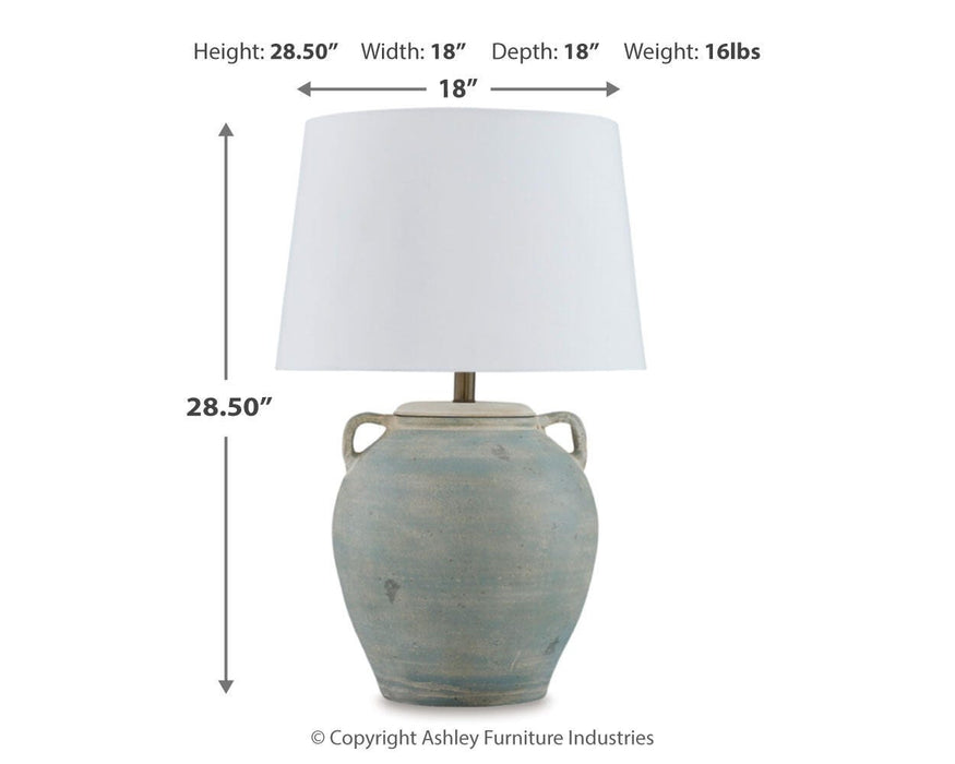Shawburg Lamp Set - US Furniture & Mattress (Waterbury,CT)*