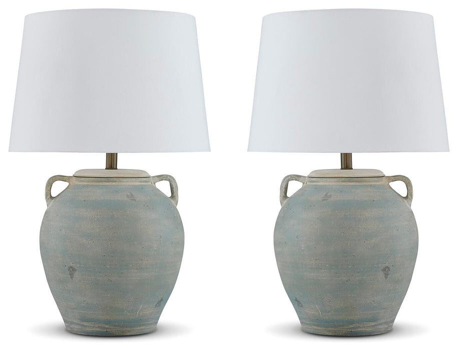 Shawburg Lamp Set - US Furniture & Mattress (Waterbury,CT)*