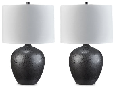 Ladstow Lamp Set - US Furniture & Mattress (Waterbury,CT)*