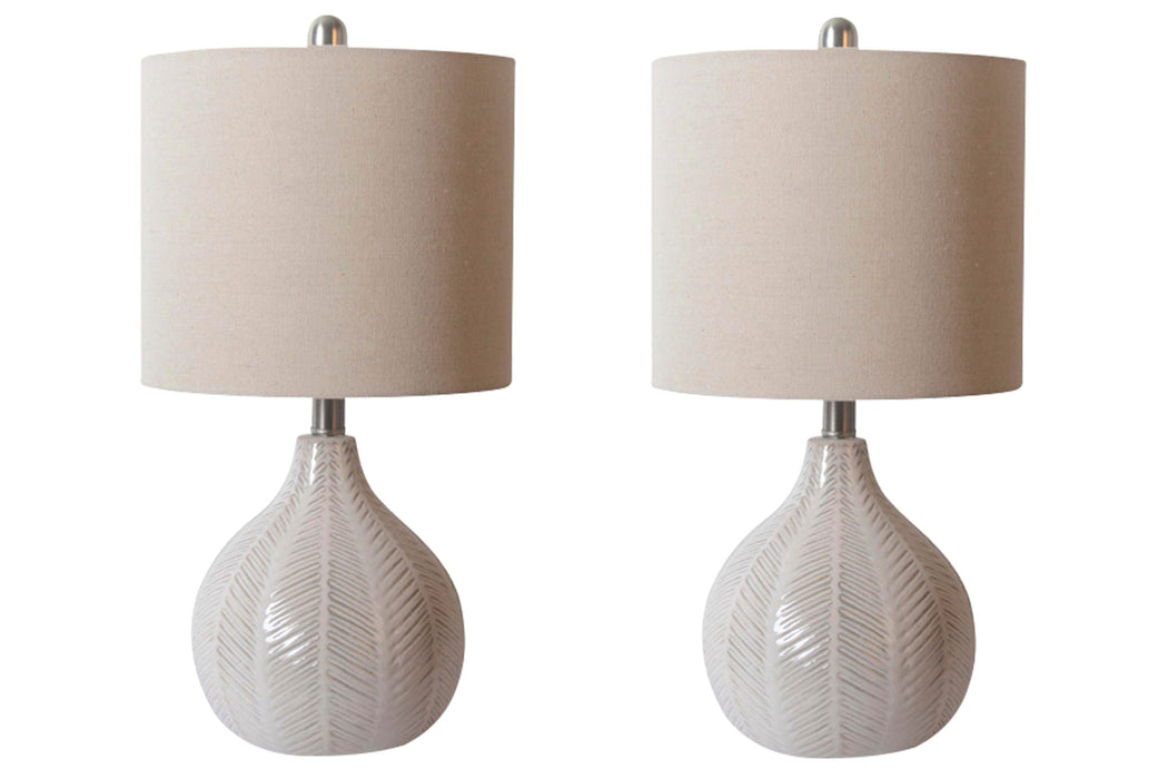 Rainermen Lamp Set - US Furniture & Mattress (Waterbury,CT)*