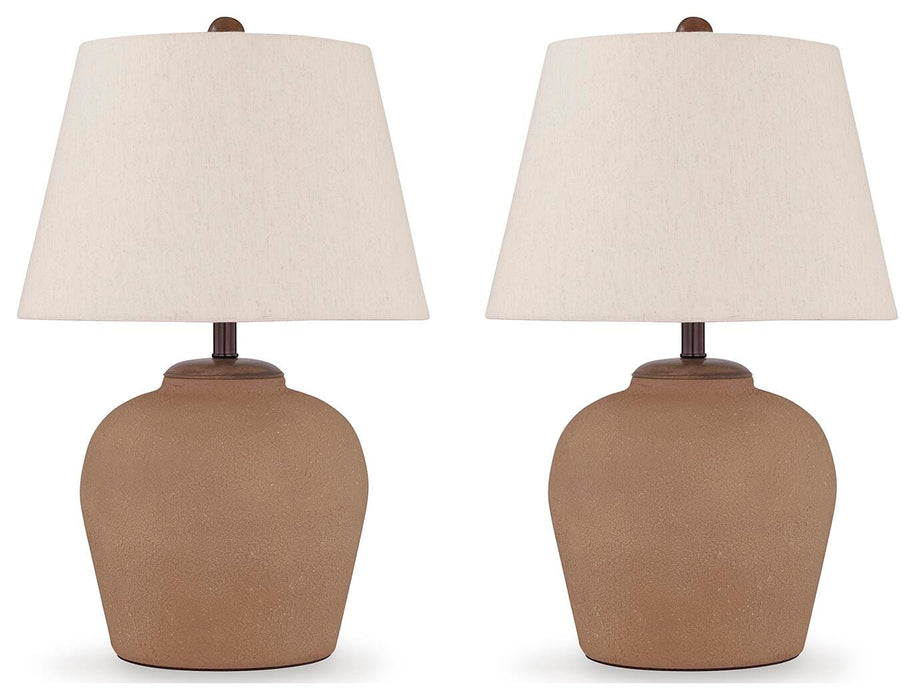 Scantor Lamp Set - US Furniture & Mattress (Waterbury,CT)*