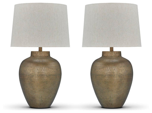 Madney Lamp Set - US Furniture & Mattress (Waterbury,CT)*