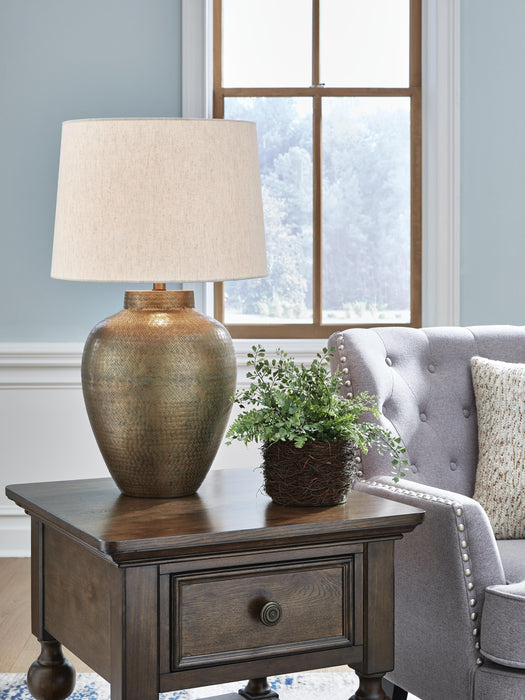 Madney Lamp Set - US Furniture & Mattress (Waterbury,CT)*