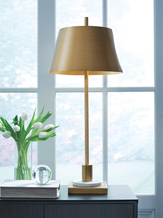 Fritzburn Table Lamp - US Furniture & Mattress (Waterbury,CT)*