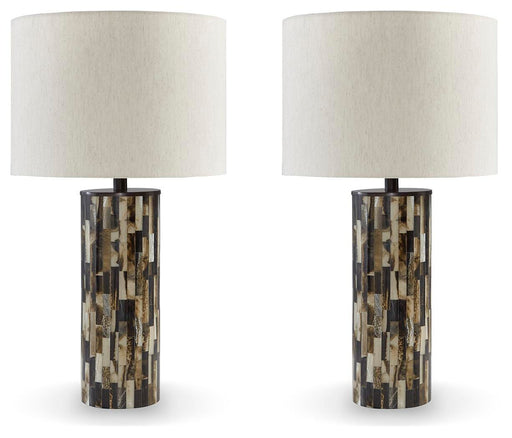 Ellford Lamp Set - US Furniture & Mattress (Waterbury,CT)*