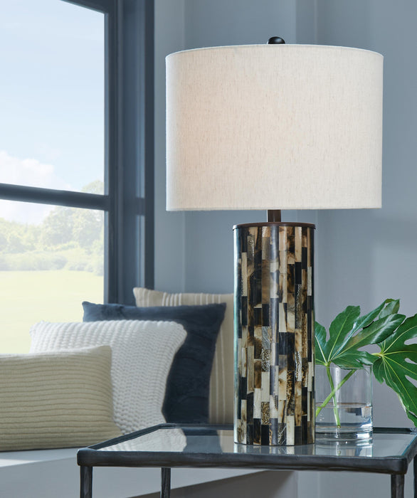Ellford Lamp Set - US Furniture & Mattress (Waterbury,CT)*
