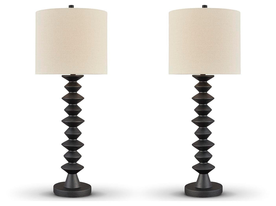 Luanndon Lamp Set - US Furniture & Mattress (Waterbury,CT)*